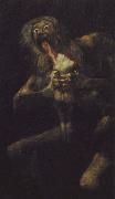 Francisco Goya saturnus slular sina barn oil painting artist